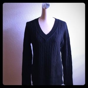 LOFT Navy Blue Long sleevd Sweater